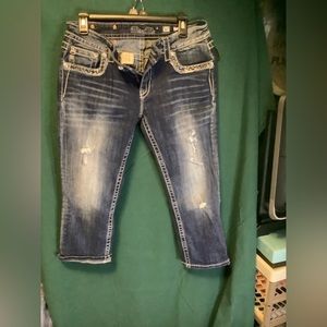 Size 30 miss me capri